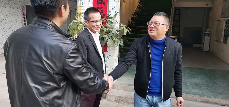 熱烈歡迎深圳市龍崗區(qū)高新技術產(chǎn)業(yè)協(xié)會一行蒞臨金泰瀛進行參觀指導