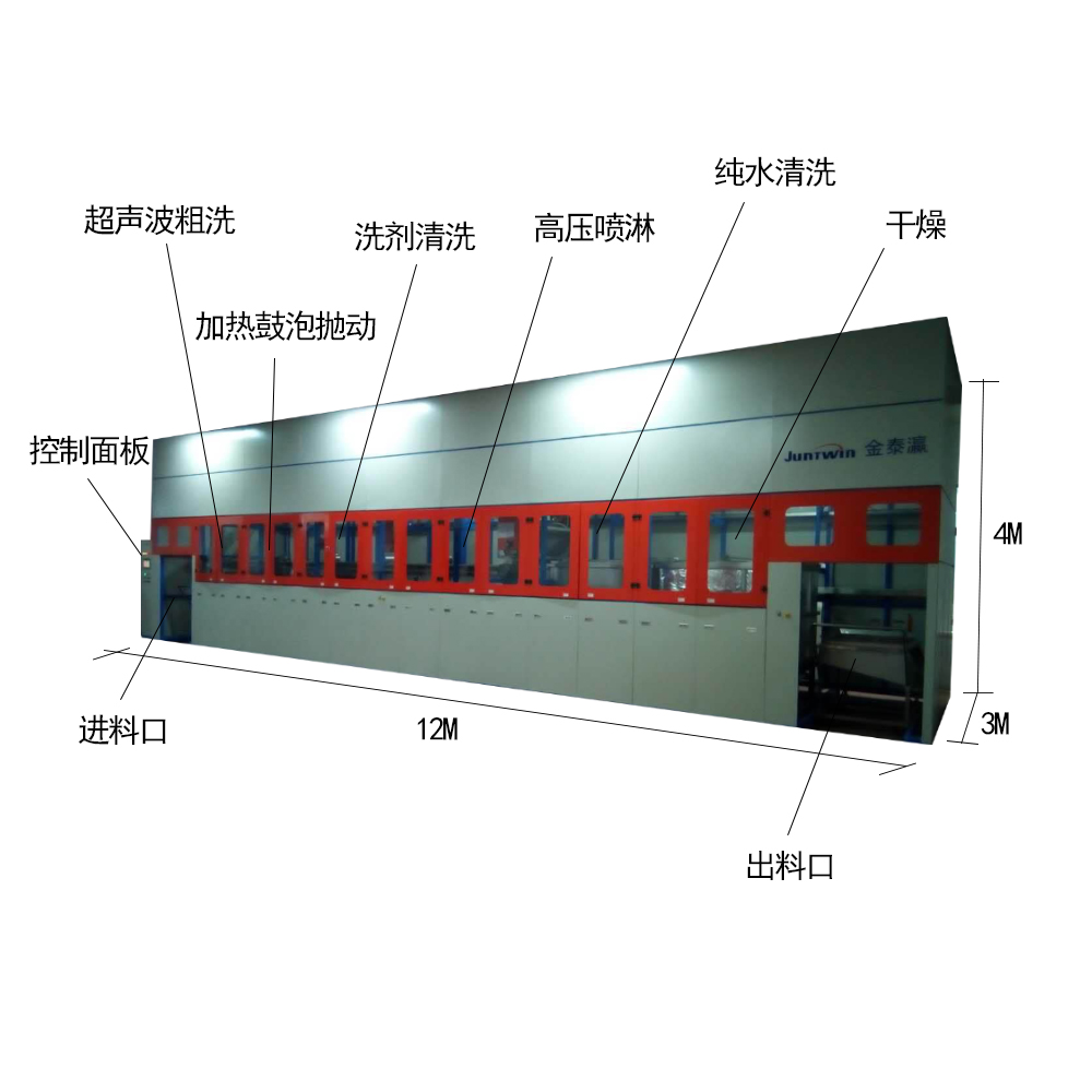 電子元件全自動超聲波清洗機 電子元件全自動超聲波清洗機
